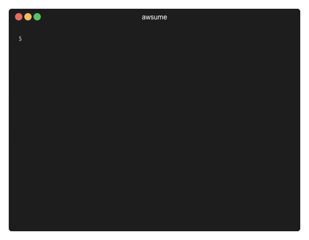 awsume Demo